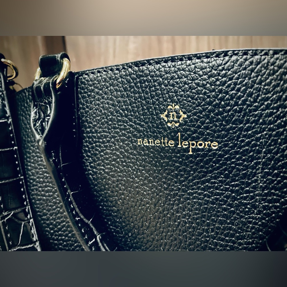 NWT Nanette Lepore Black Purse - Picture 5 of 6